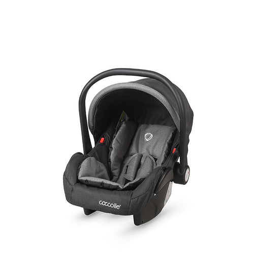 Kinderwagen 3in1 Coccolle Amani mit Babyschale, anthrazit.