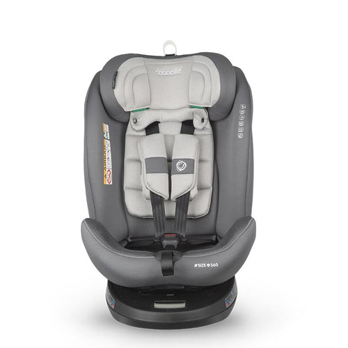 Coccolle Nova iSize 360° Kindersitz - Moonlit Grey