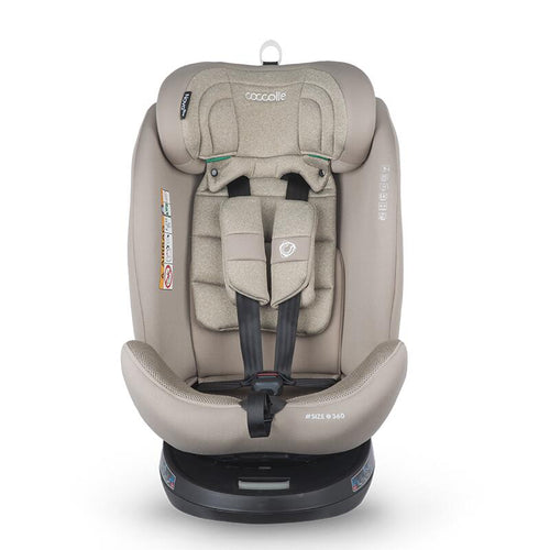 Coccolle Nova iSize 360° Kindersitz - Sand Beige