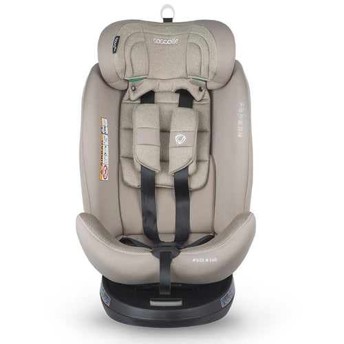 Coccolle Nova iSize 360° Kindersitz - Sand Beige