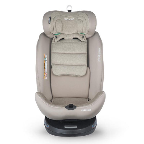 Coccolle Nova iSize 360° Kindersitz - Sand Beige