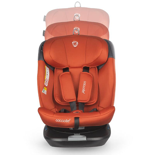 Coccolle Atira iSize 360° Kindersitz - Cinnamon Brown