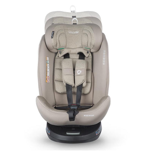 Coccolle Nova iSize 360° Kindersitz - Sand Beige