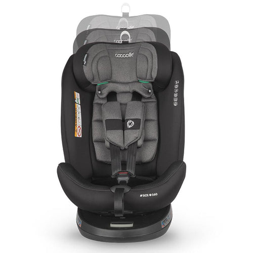 Coccolle Nova iSize 360° Kindersitz - Diamond Black