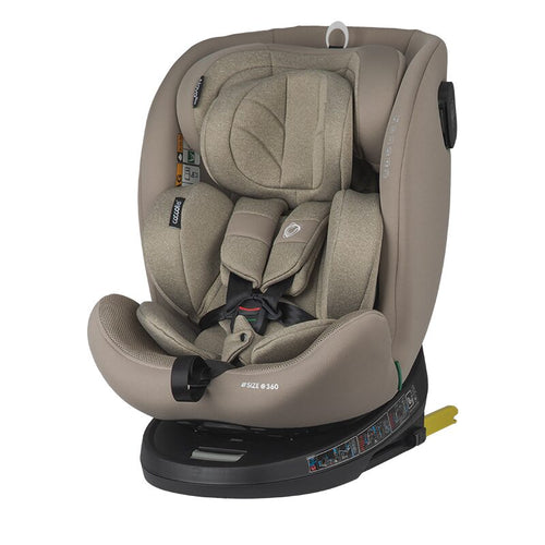 Coccolle Nova iSize 360° Kindersitz - Sand Beige