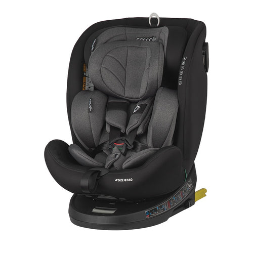 Coccolle Nova iSize 360° Kindersitz - Diamond Black