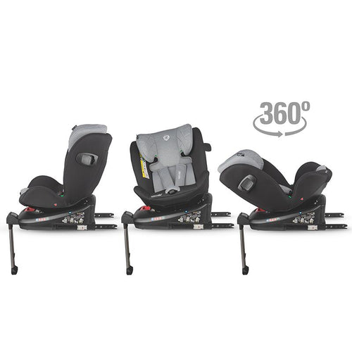 Coccolle Vigo iSize 360° Kindersitz - Diamond Black